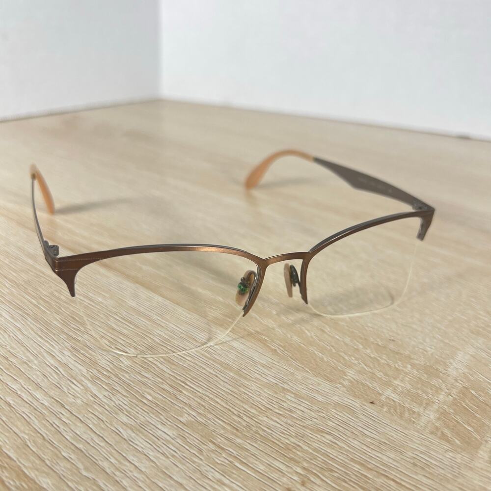 Ray-Ban RB6345 2732 Eyeglasses Half Rim 54-17-135 FRAMES ONLY Bronze